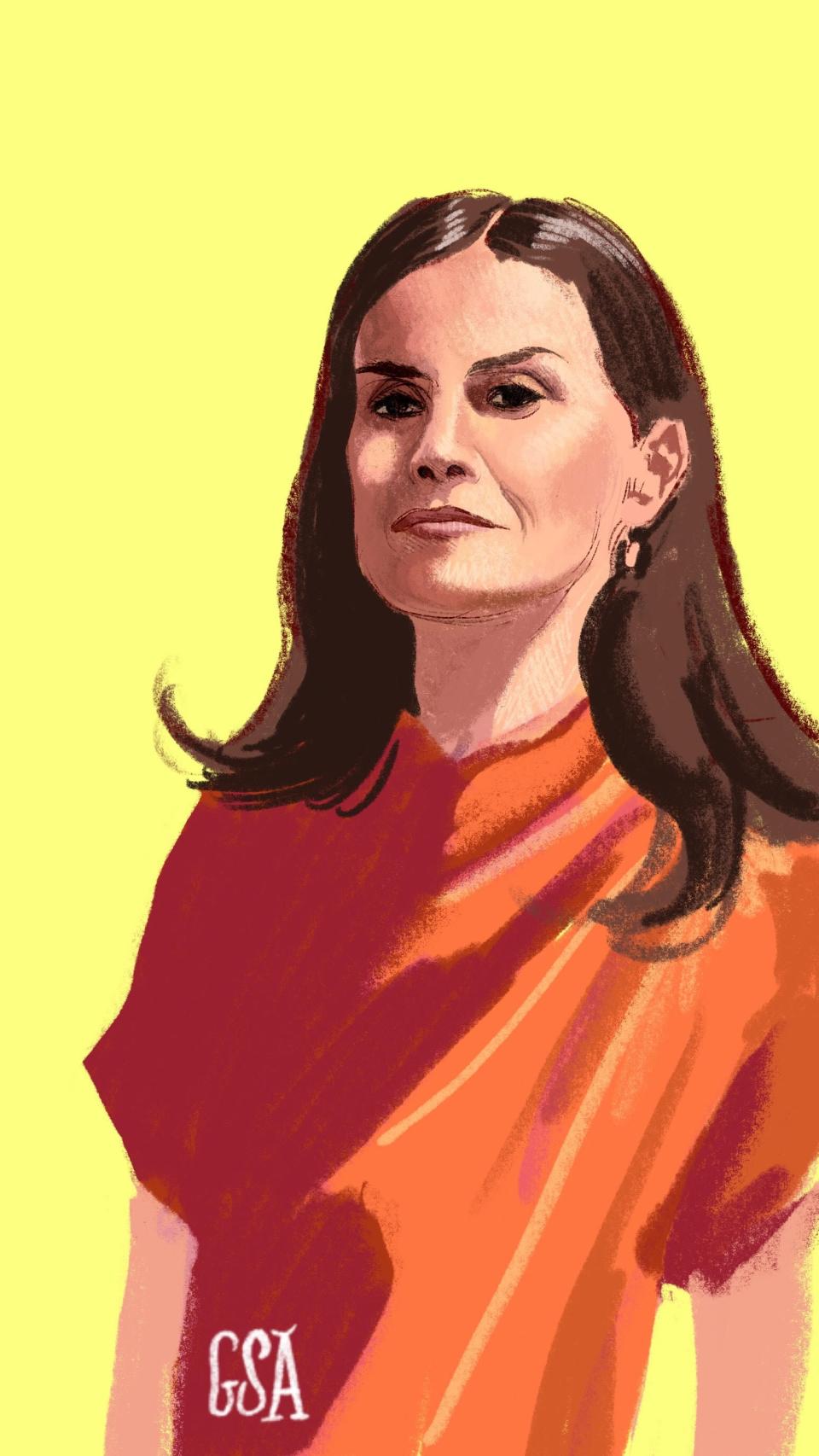 La reina Letizia.