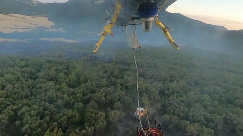 Incendio en Otero de Navaguantes