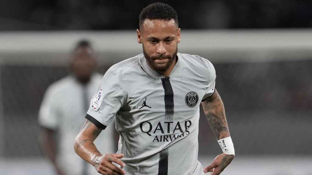Neymar, en un partido del PSG de pretemporada