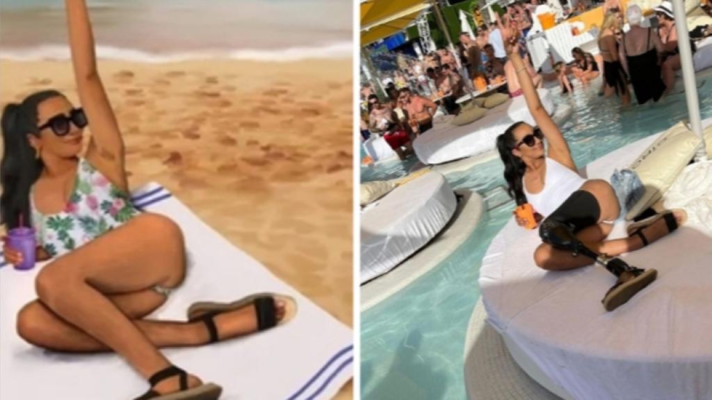 La modelo británica Sian Lord.