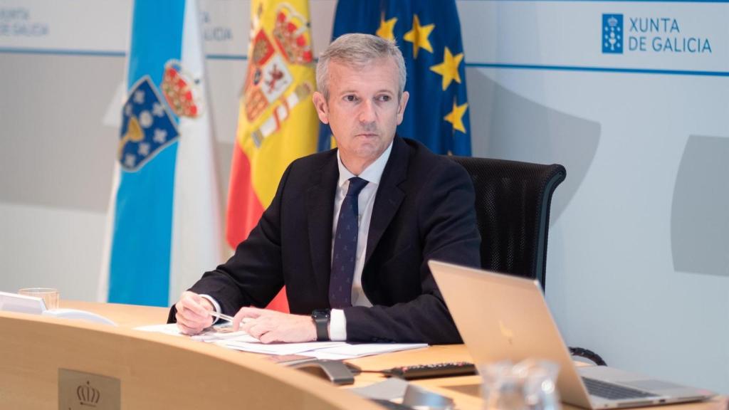 El presidente de la Xunta, Alfonso Rueda, en una foto de archivo.