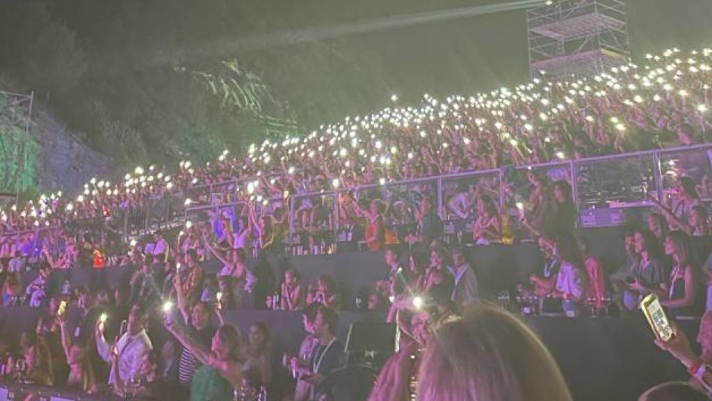 Un mar de luces en Starlite.