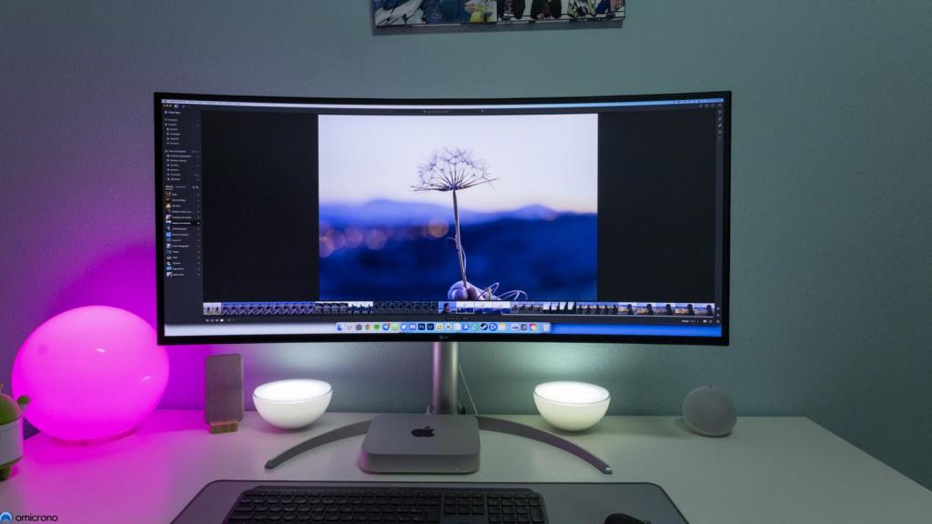 LG 40WP95C-W en Lightroom.