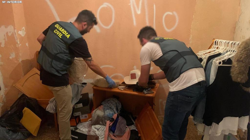 Un momento de la operación.