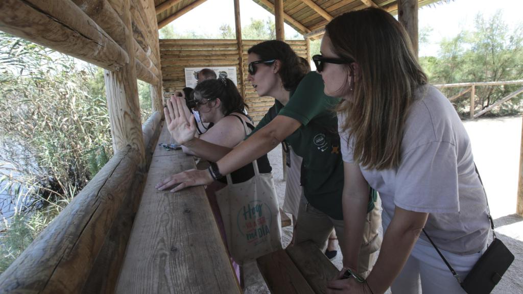 Visita de ENCLAVE ODS a El Clot de Galvany.