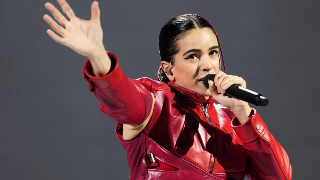 Rosalía, durante su reciente gira.