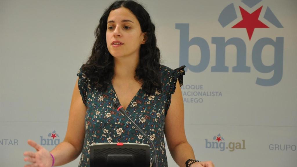 La diputada del BNG, Noa Presas.