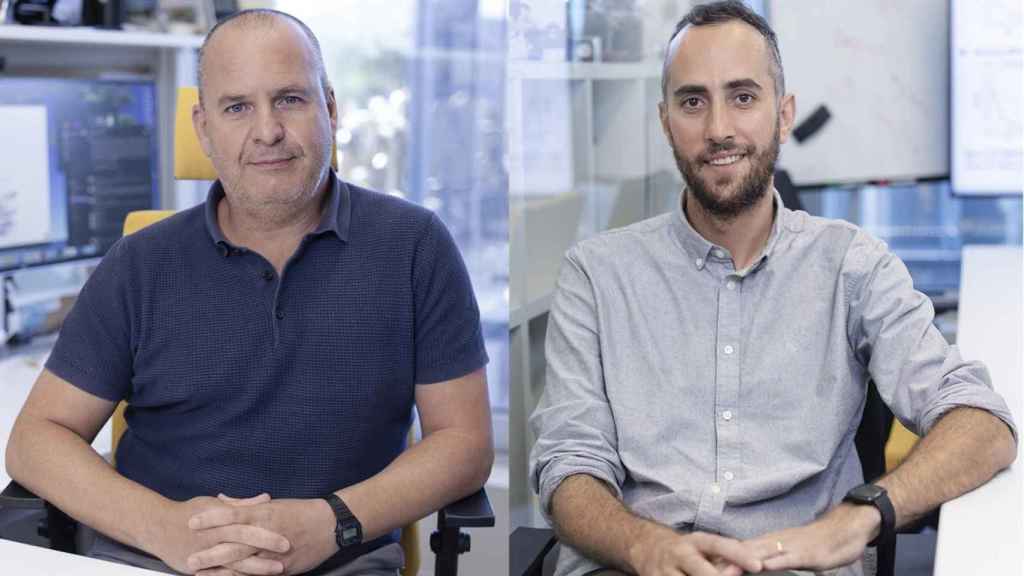 David Posada y Joao M. Alves, investigadores del Cinbio y dos de los autores del artículo.
