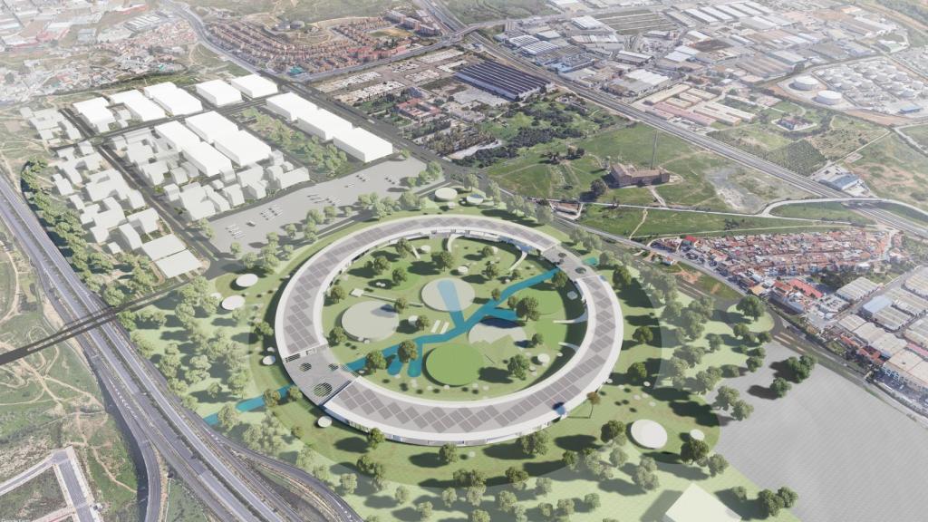 Vista de todo el espacio sobre el que se proyecta el evento internacional.