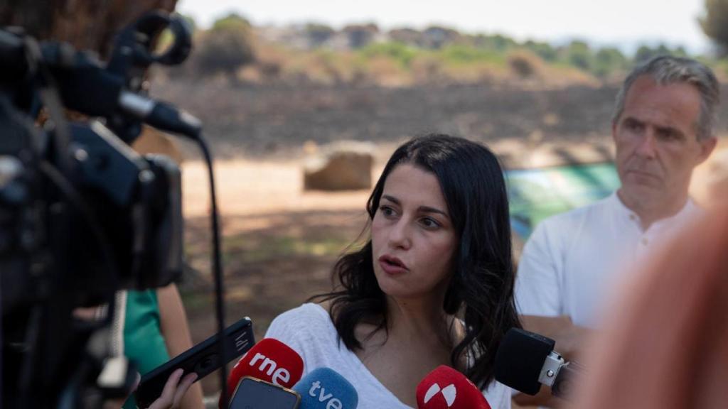 Arrimadas en El Hoyo de Pinares