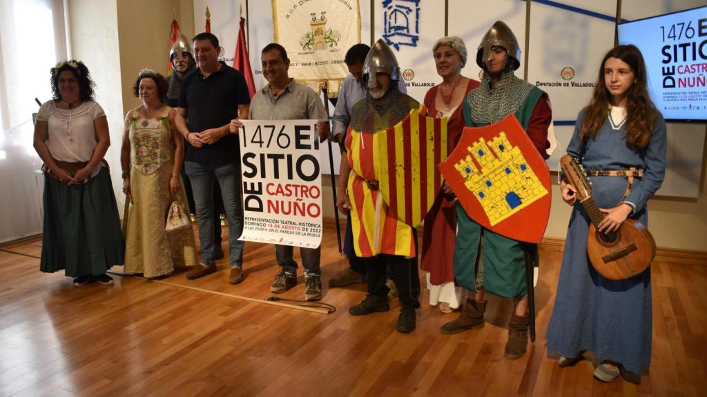 Presentación de la recreación histórica '1476: El sitio de Castronuño'