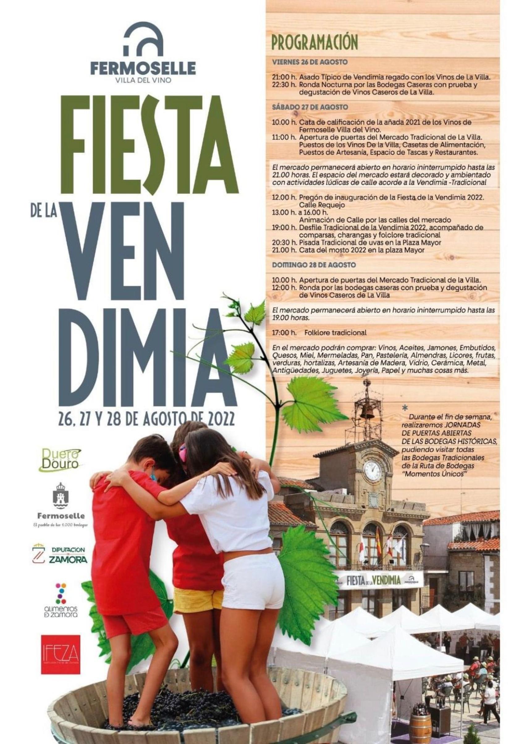 Programa Fiestas de la Vendimia de Fermoselle
