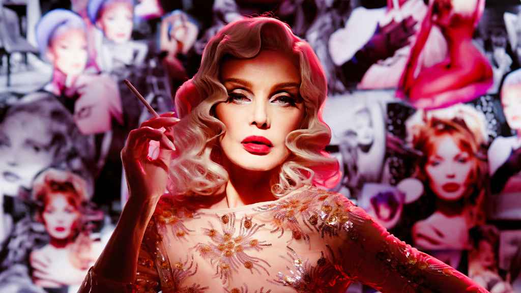 La actriz y cantante Arielle Dombasle.