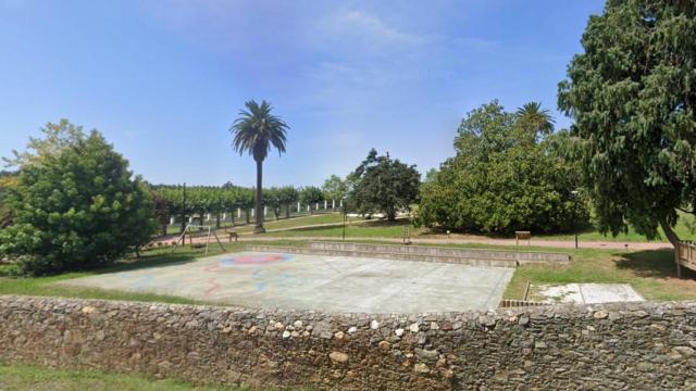 Pista de los jardines municipales