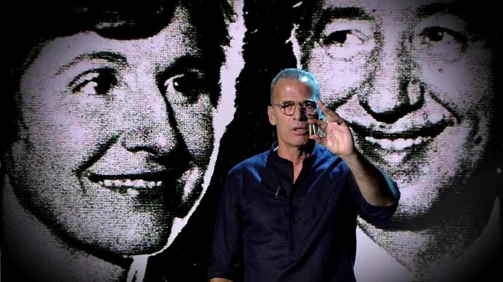 Carlos Lozano en 'Sálvame Sandía' hablando del crimen de los marqueses de Urquijo