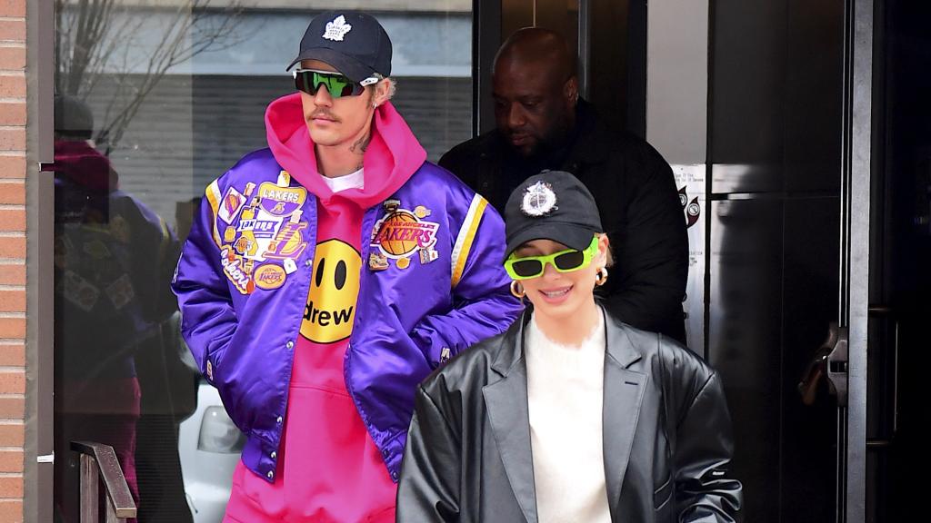 Justin y Hailey Bieber en Nueva York