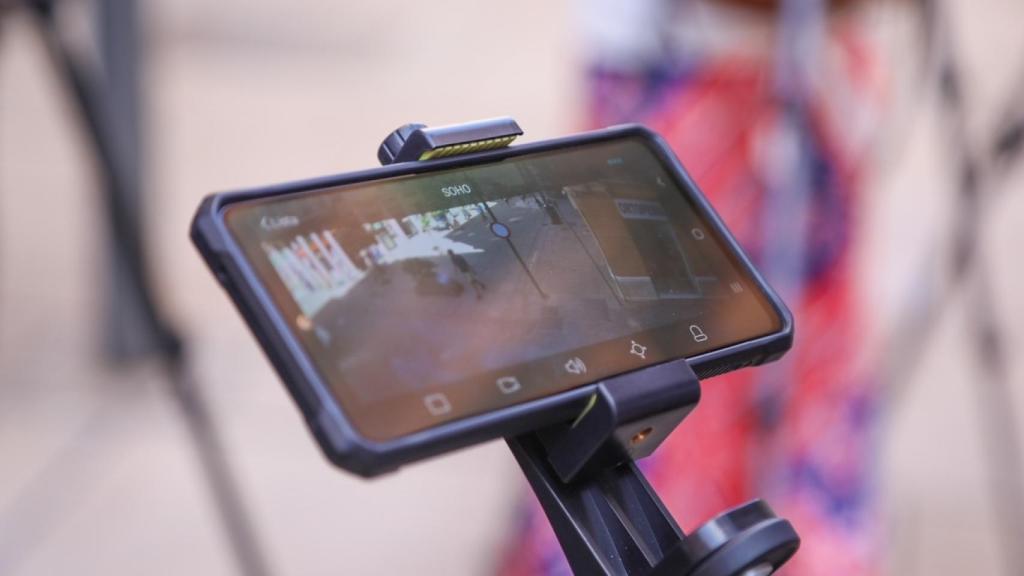 Imágenes de una de las cámaras ya en funcionamiento en el barrio del Soho.