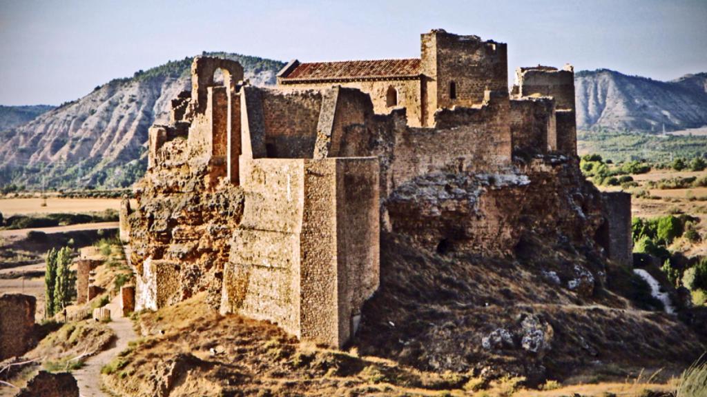Imagen del castillo de Zorita.