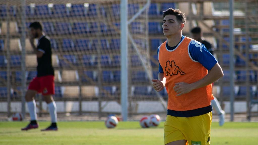 El jugador del Hércules Nico.