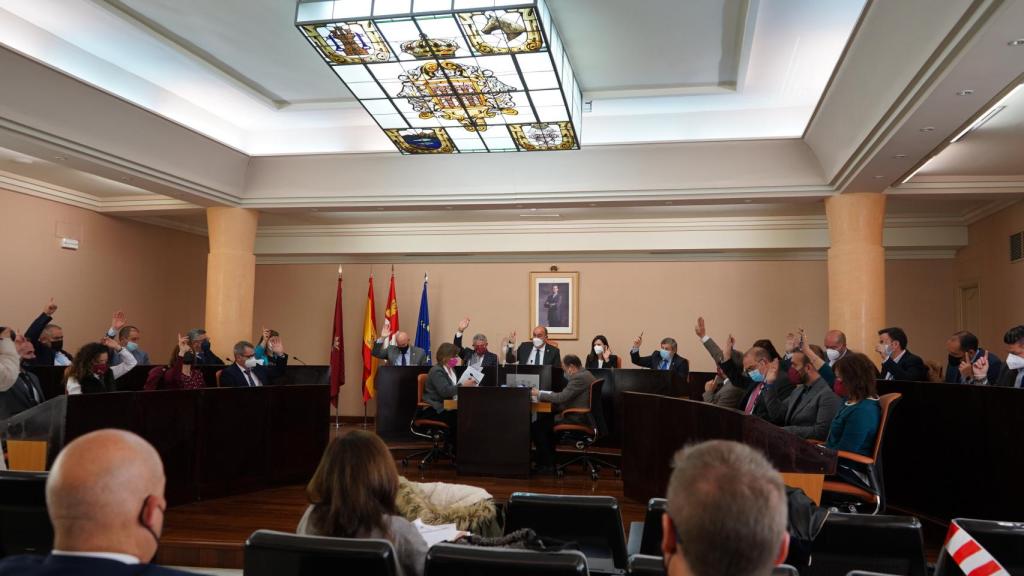 Pleno en el que se aprobó esta subvención