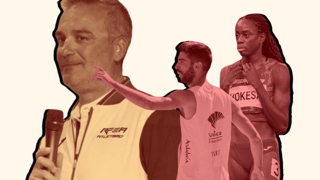 Pepe Peiró, Carlos Rojas y Aauri Bokesa.