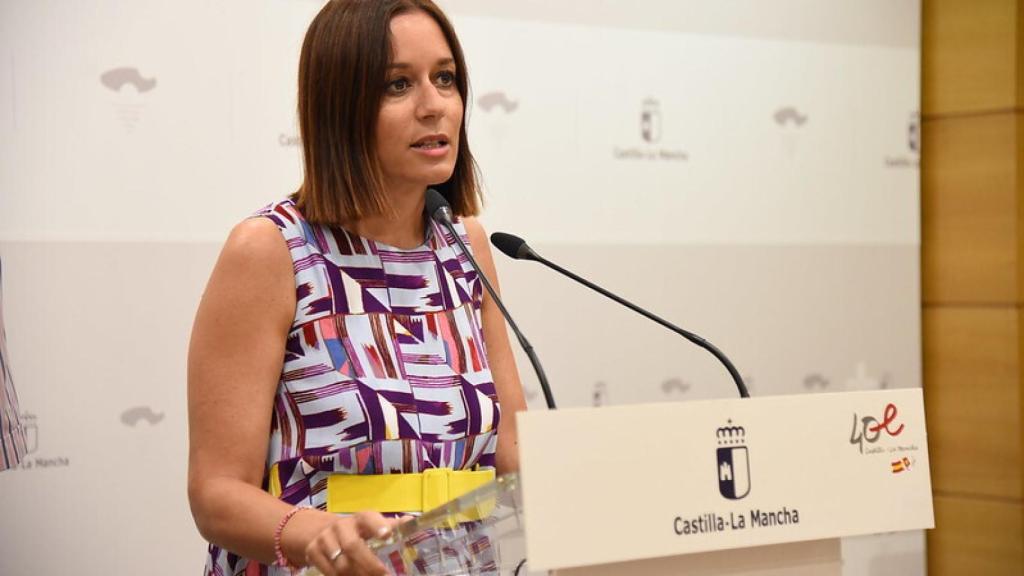 Ana Isabel Fernández Samper en rueda de prensa.