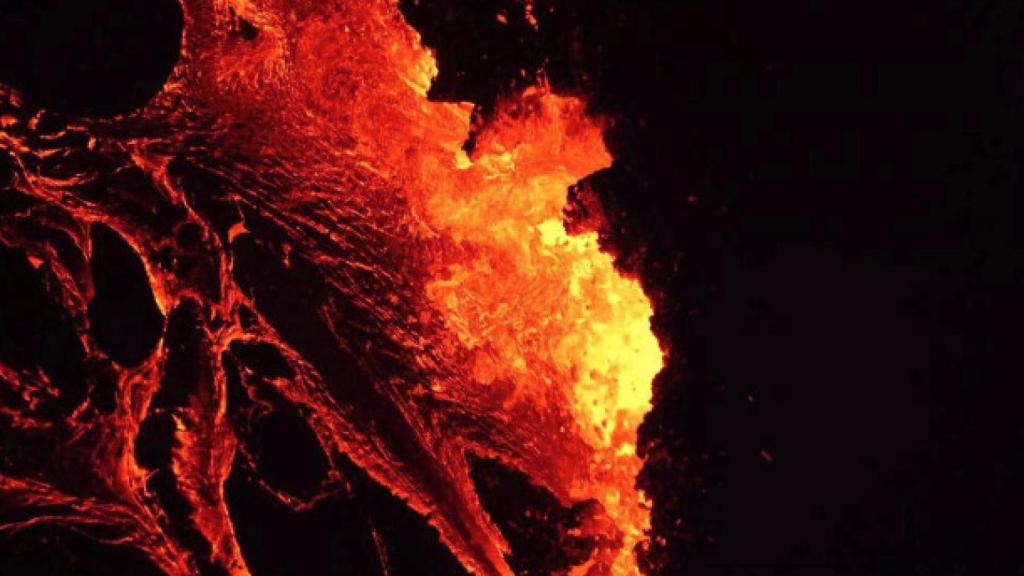 Imagen del volcán Fagradalsfjall.