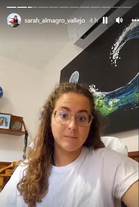 Stories de Instagram de Sarah Almagro