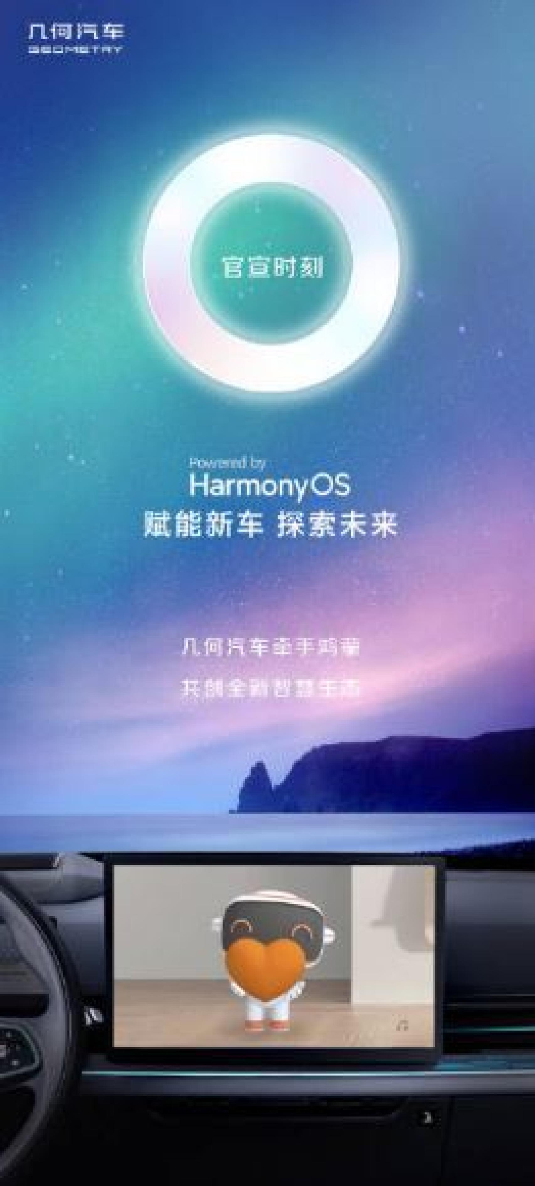 HarmonyOS en un coche