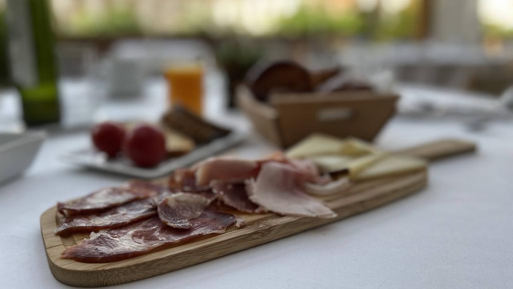 El desayuno en hotel Echaurren Relais & Châteaux