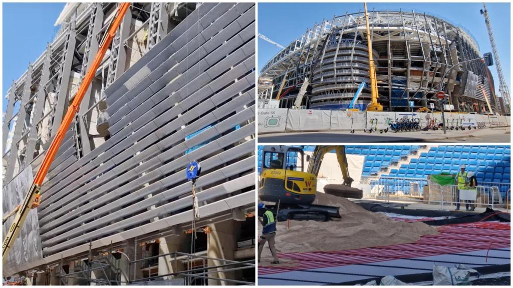 El Santiago Bernabéu, en agosto de 2022