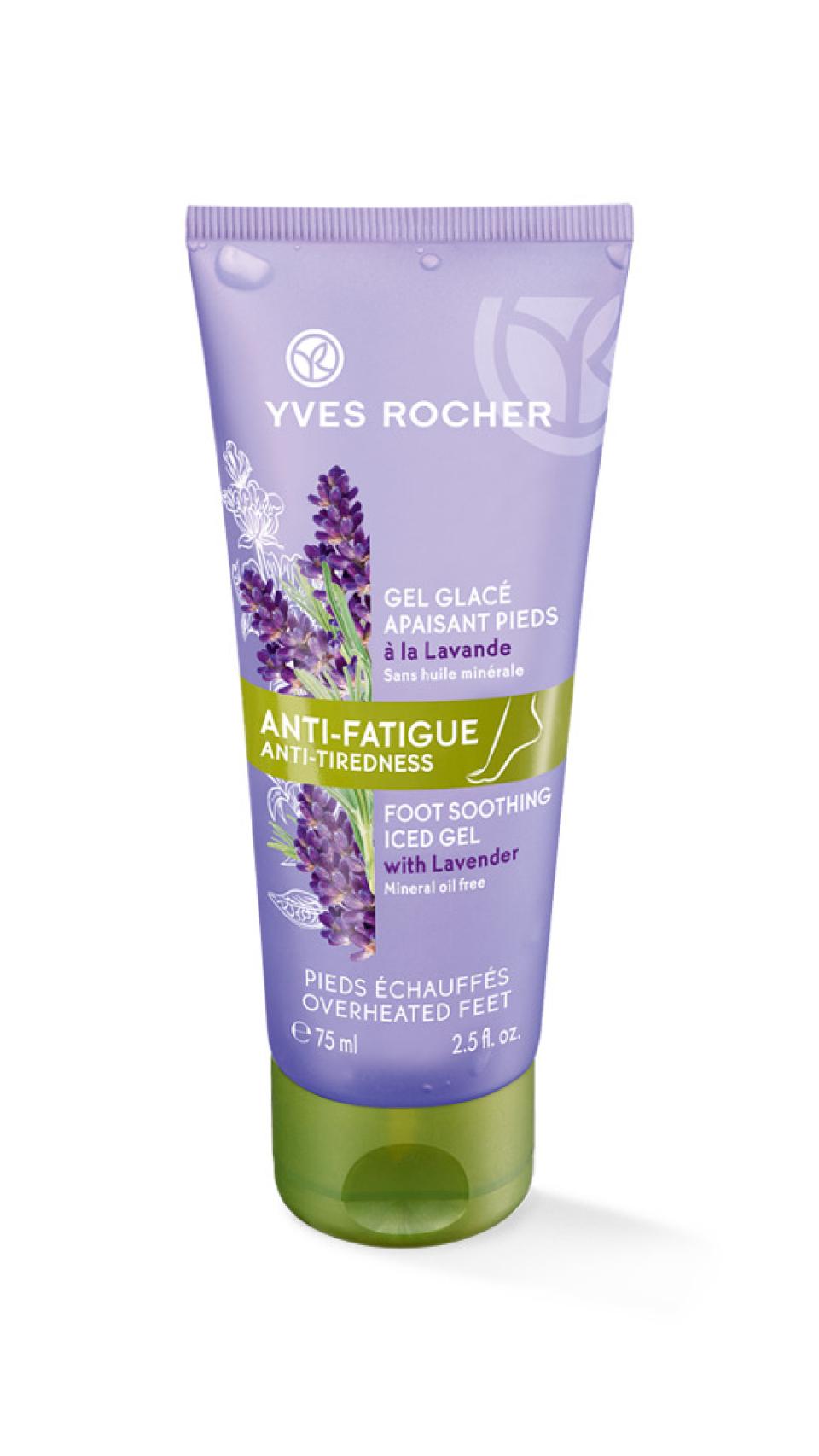 Gel frío calmante de pies y piernas