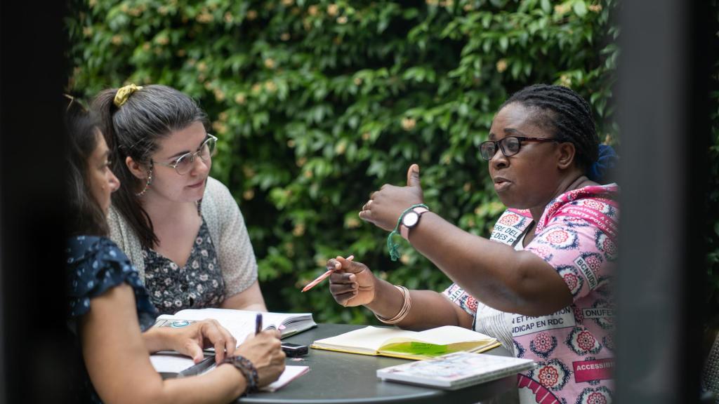 La abogada congoleña explica a ENCLAVE ODS la situación de las mujeres en su país.