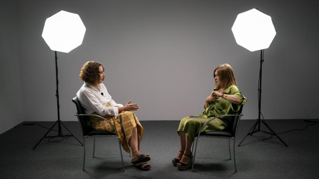 Las periodistas Isabel García-Zarza y Charo Izquierdo.