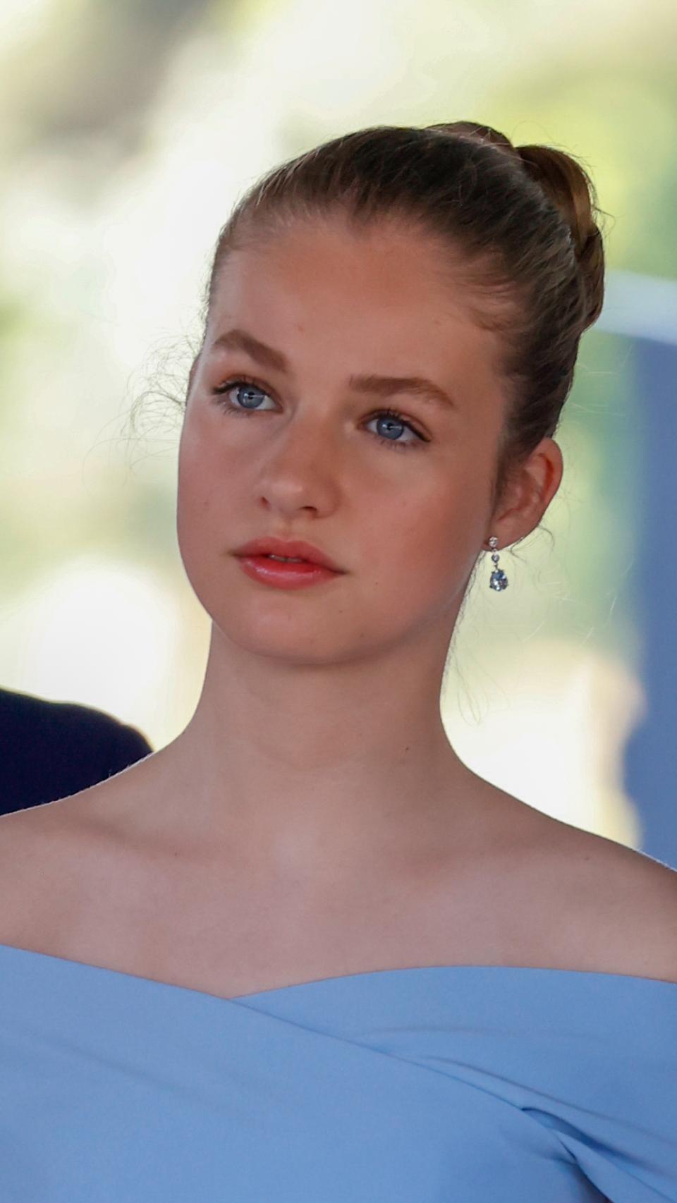 La princesa Leonor en los premios Princesa de Girona, en julio de 2022.