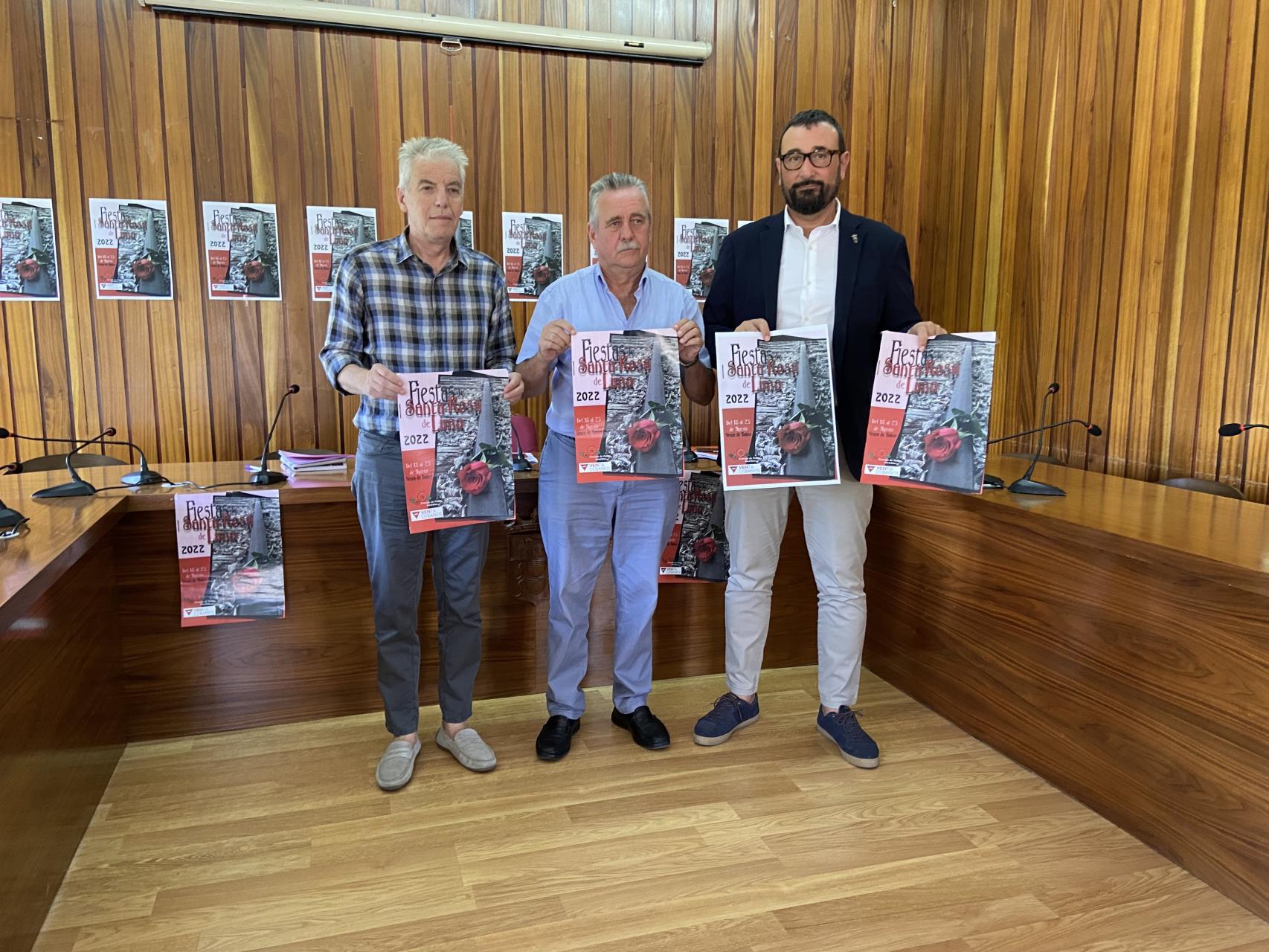 Presentación del cartel de las Fiestas, este jueves en Venta de Baños (Palencia).