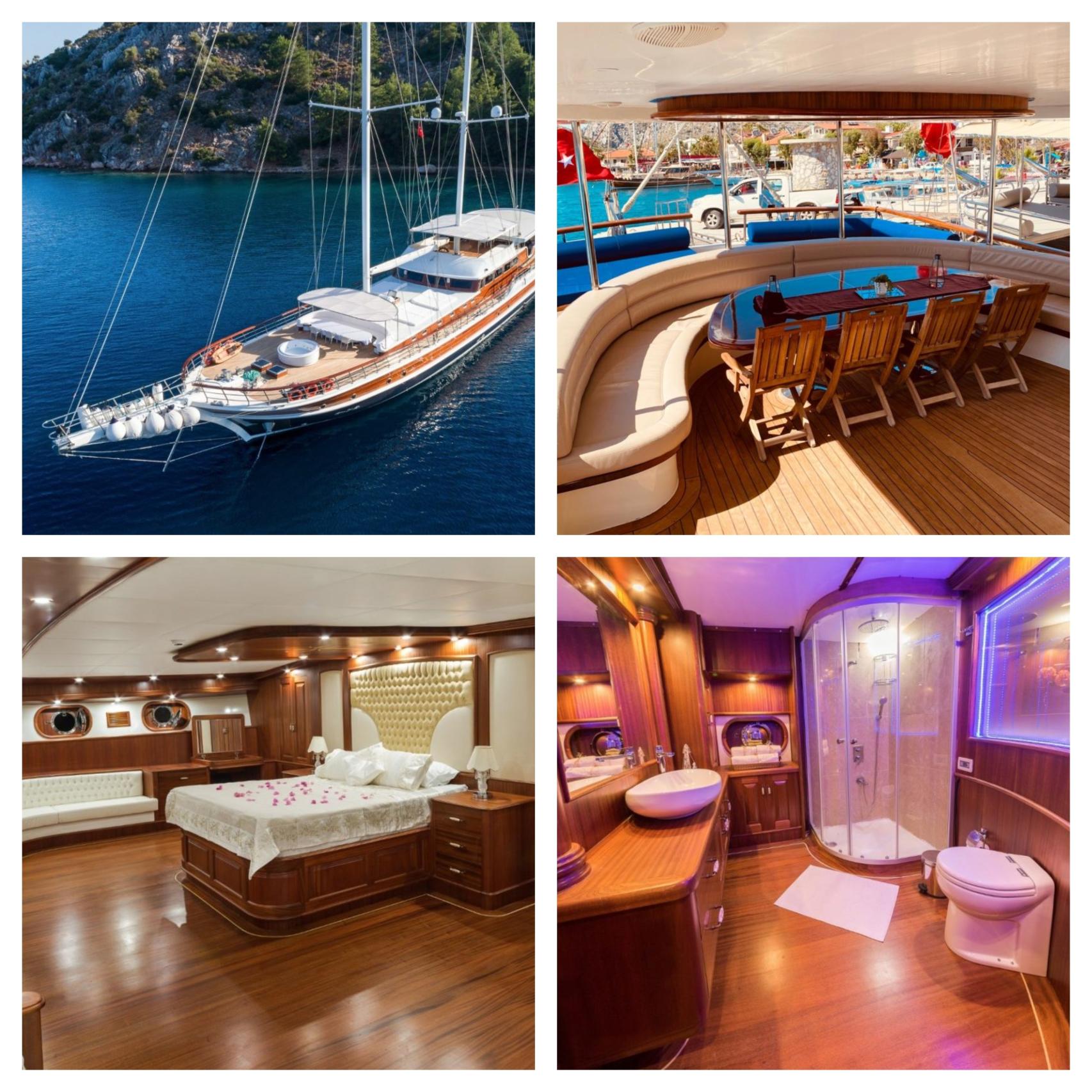 Imágenes del barco en el que Íñigo Onieva está de vacaciones.