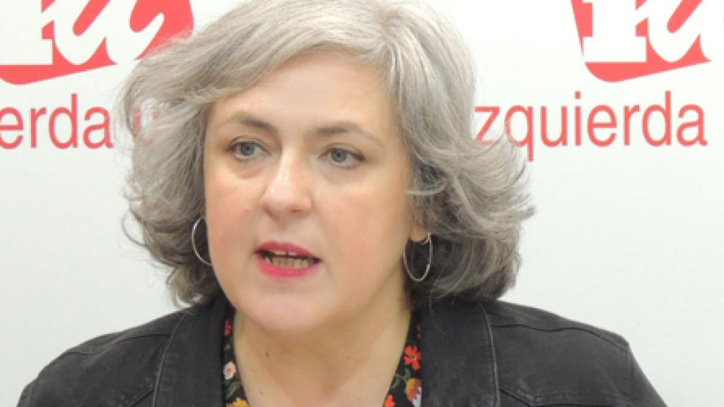María Isabel Álvarez, responsable del Área de Mujer de IU en Castilla-La Mancha.