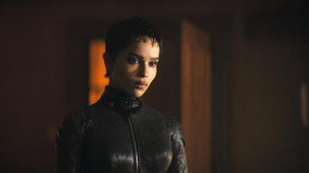 Zoë Kravitz como Catwoman en 'The Batman'.