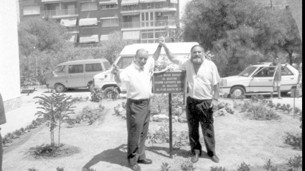 Cecilio con Ricardo.