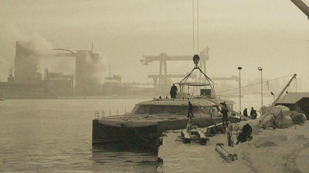 El primer barco diseñado por Sunreef Yachts fue puesto en marcha en 2003 en la ciudad portuaria polaca de Gdańsk