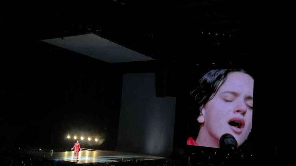 Espectáculo de Rosalía en la gira de Motomami