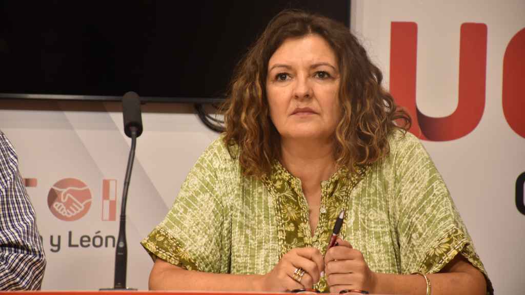 La secretaria de Políticas Sociales e Igualdad de UGT Castilla y León, Victoria Zumalacárregui, en una imagen de archivo.