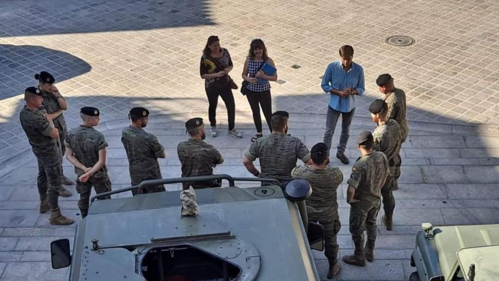 Ejército en Candeleda