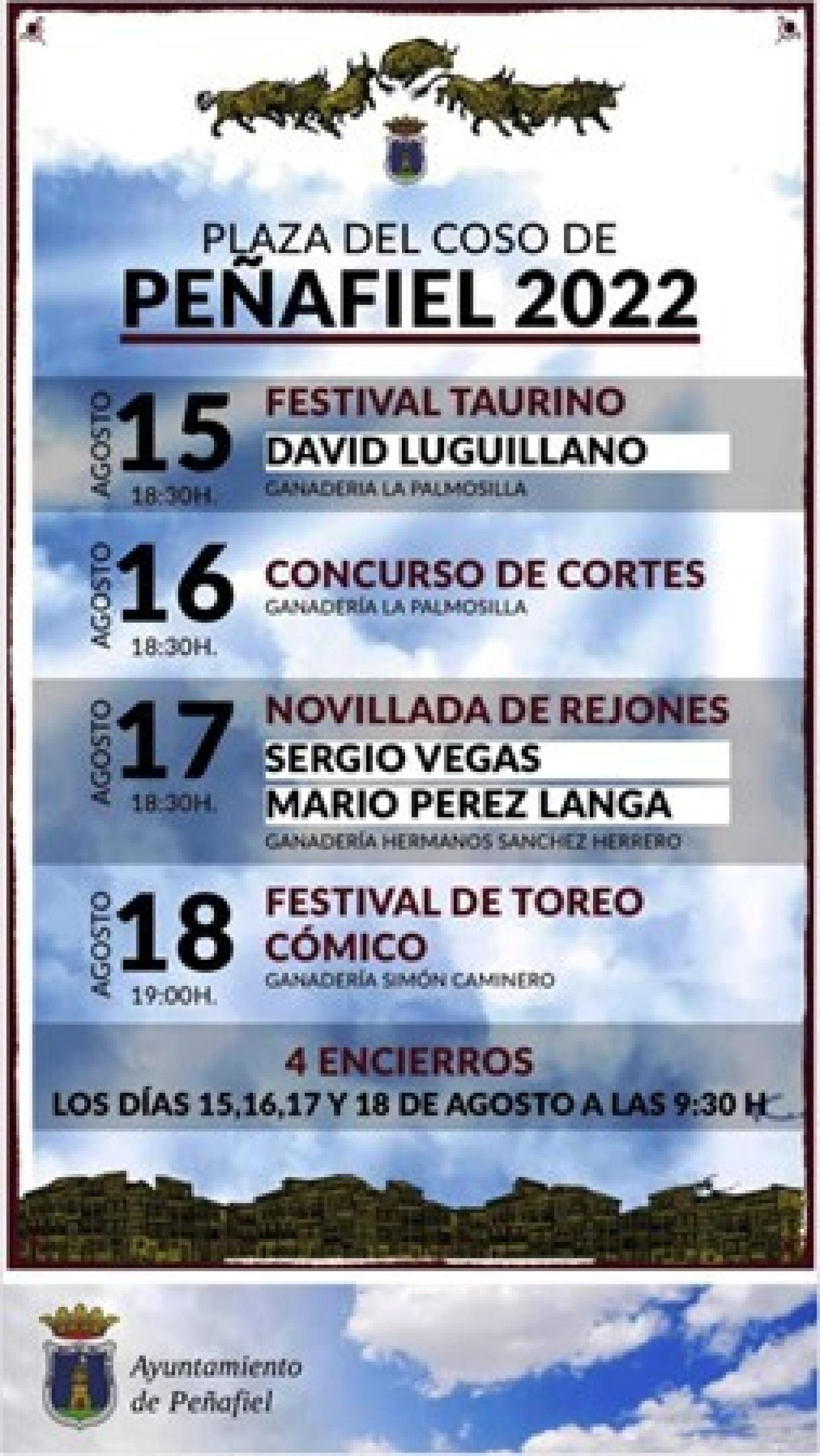 Programa taurino de Peñafiel