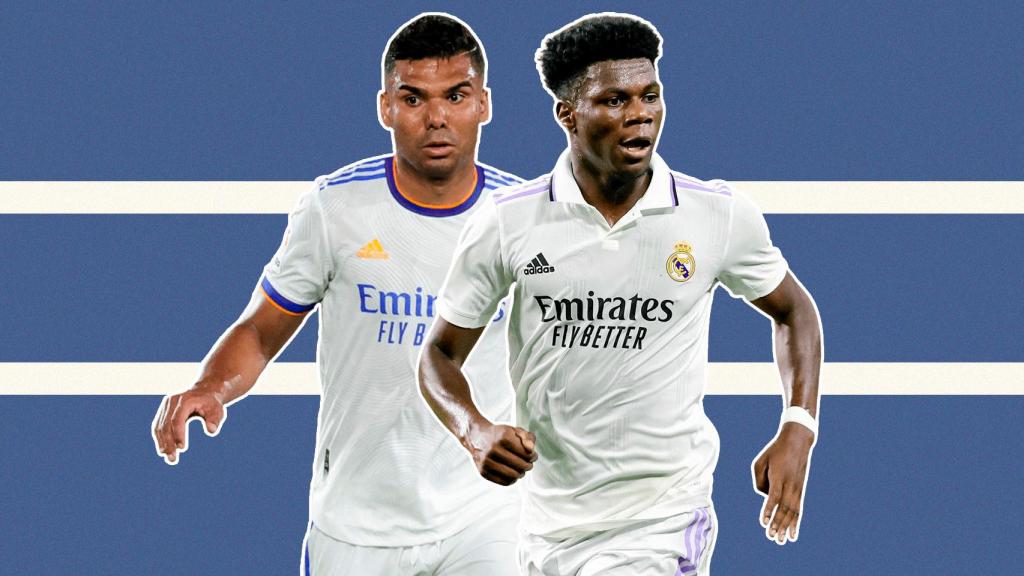 Casemiro y Tchouaméni