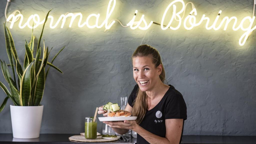 María Fernández, 'coach' experta en motivación en Bô Specialty Coffee.