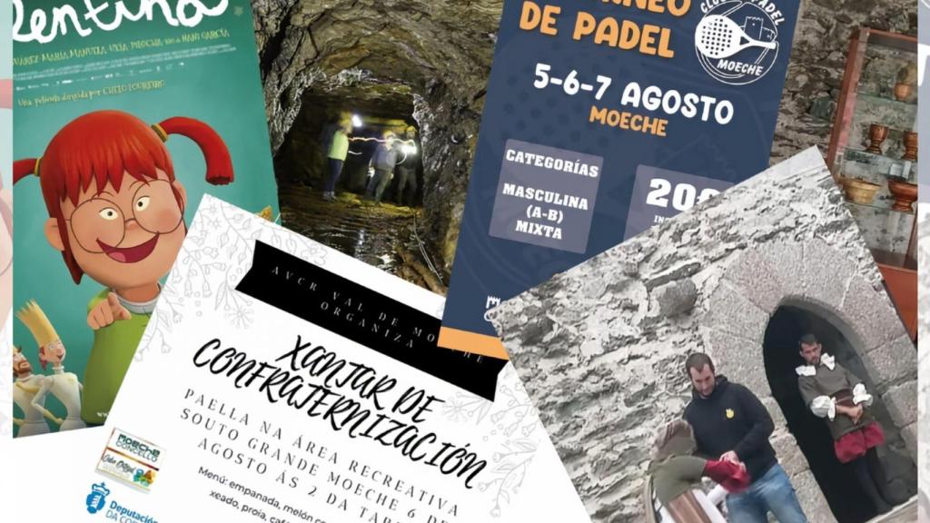 Moeche ofrece un fin de semana cargado de actividades de ocio para todos los públicos