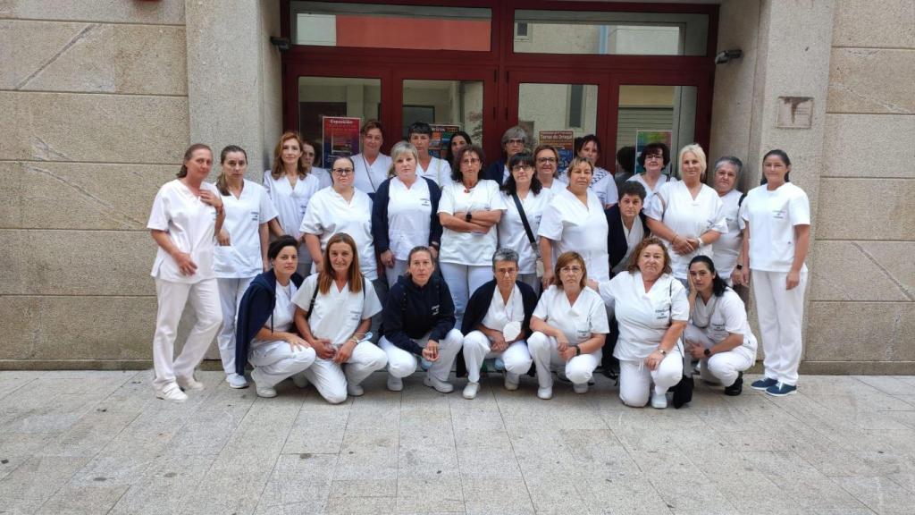 Personal del SAF de Cedeira (A Coruña)