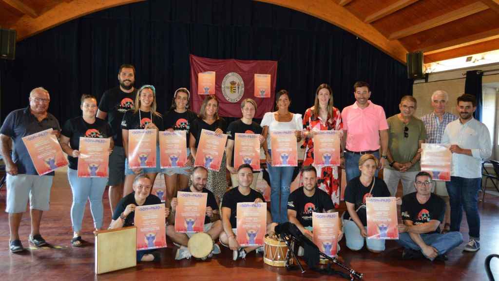 Presentación del evento musical en el municipio pontevedrés de Mos.